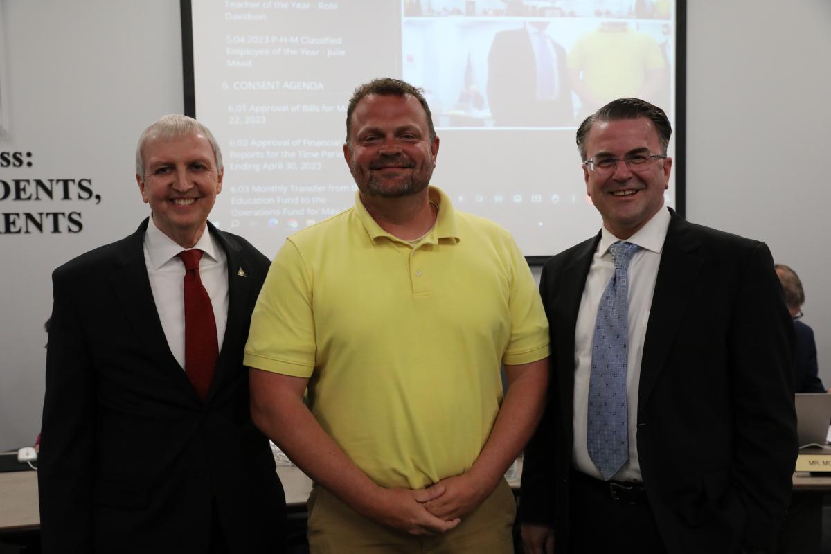 Eric Bowers, Secondary Teacher of the Year