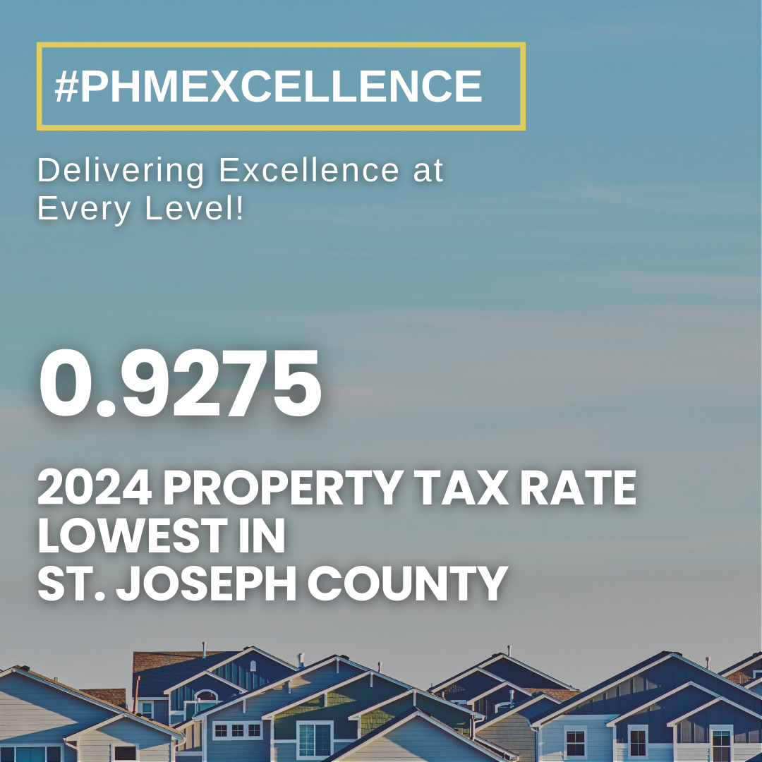 PHM Maintains Lowest Property Tax Rate in St. Joseph County Penn