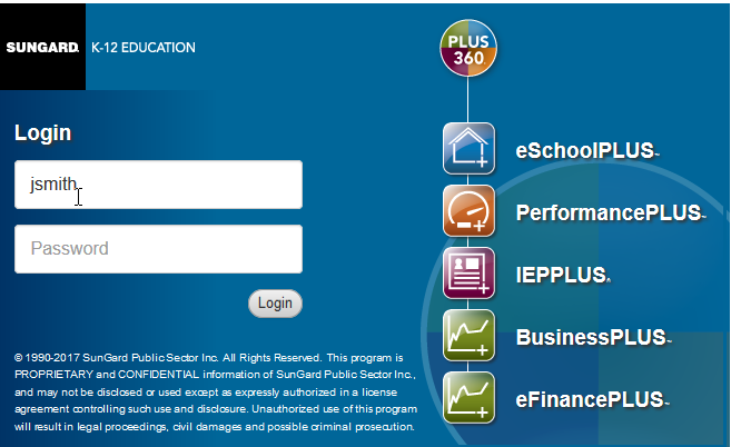 Eschool Plus Login