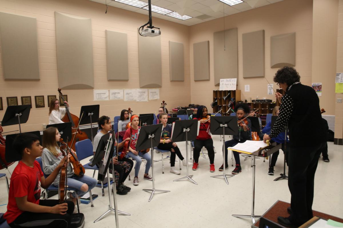 Grissom Orchestra class (2019)