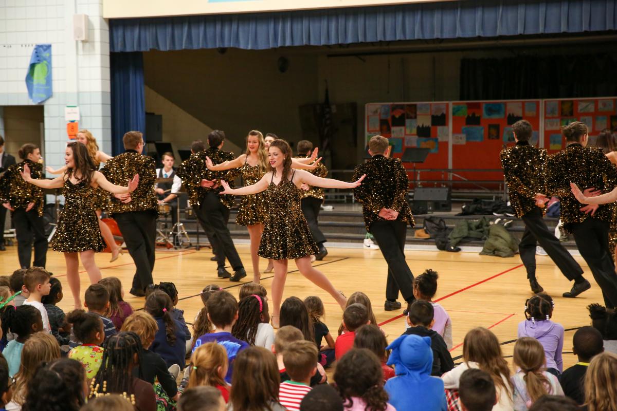 Penn Music students visit elementary schools