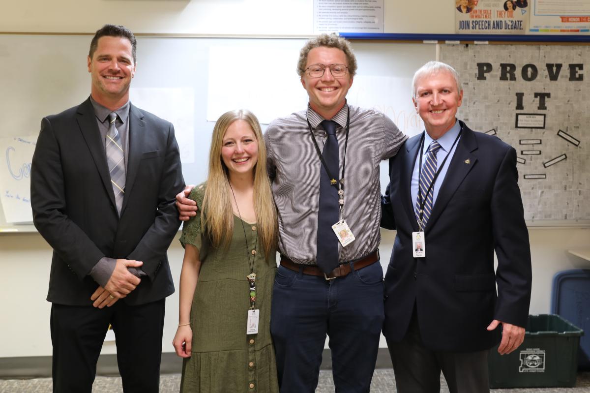 Mr. Jeremy Starkweather, PHM Secondary Teacher of the Year