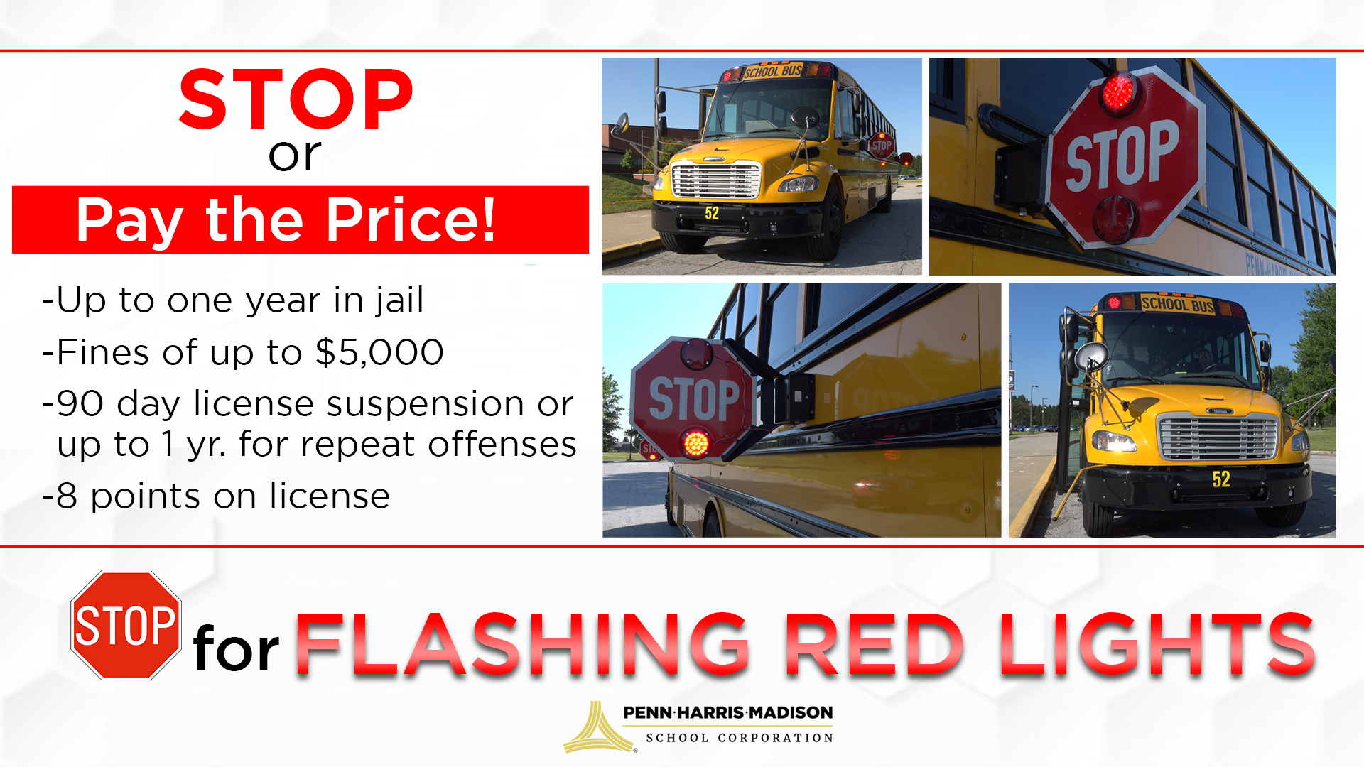 PHM installs high res stop arm cameras on school buses PennHarris