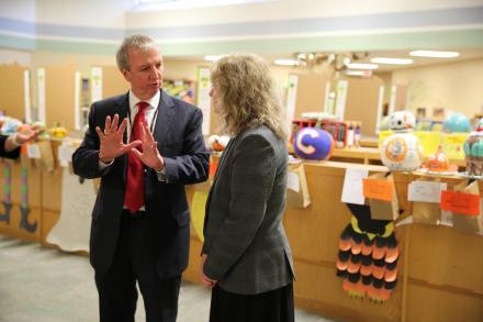 Indiana Superintendent Glenda Ritz PHM visit