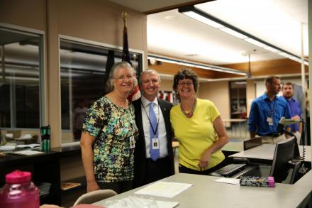 First Day of School Visits: Grissom Middle School