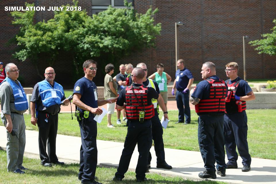 Rescue Task Force & Law Enforcement take part in active shooter exercise