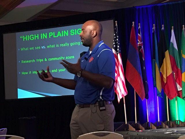 Officer Jermaine Galloway, "Tall Cop"