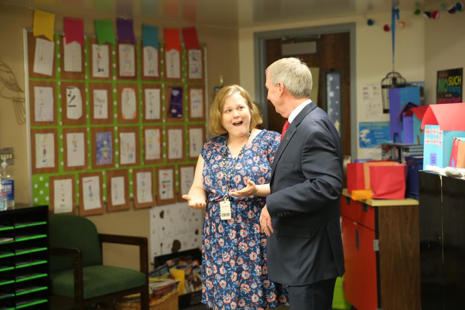 P-H-M Elementary Teacher of the Year Christine Austin