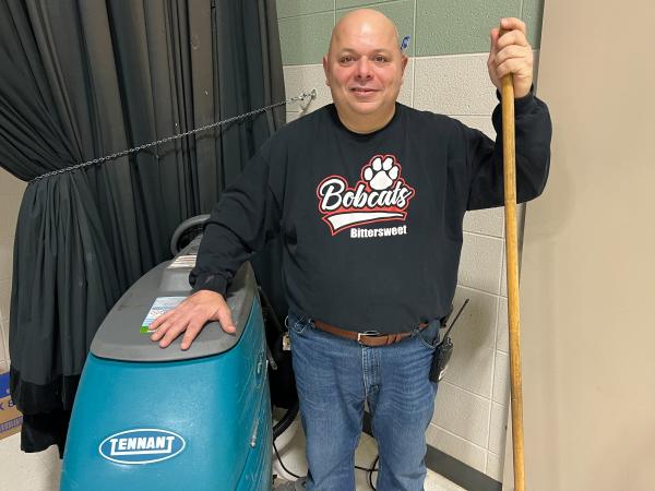 Scott Nate Custodian at Bittersweet Elementary