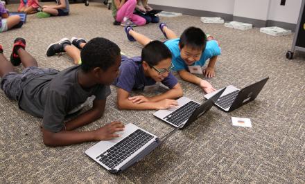 Students participating in the 2019 Junior Foreign Language Academy