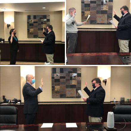 Newly & Re-elected P-H-M School Trustees Sworn-in