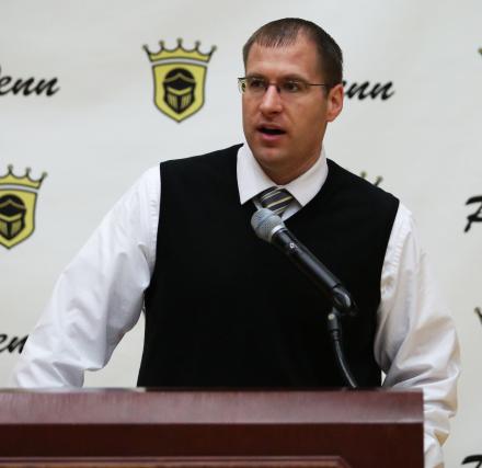 Aaron Leniski at Penn Athletic Signing Day (Feb. 7, 2018)