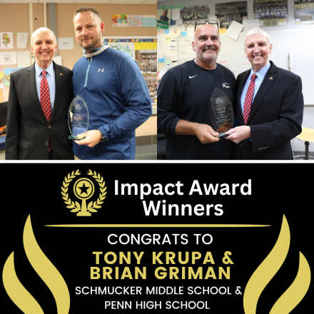 Tony Krupa & Brian Griman with Dr. Thacker