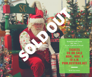 Breakfast with Santa, SOLD OUT