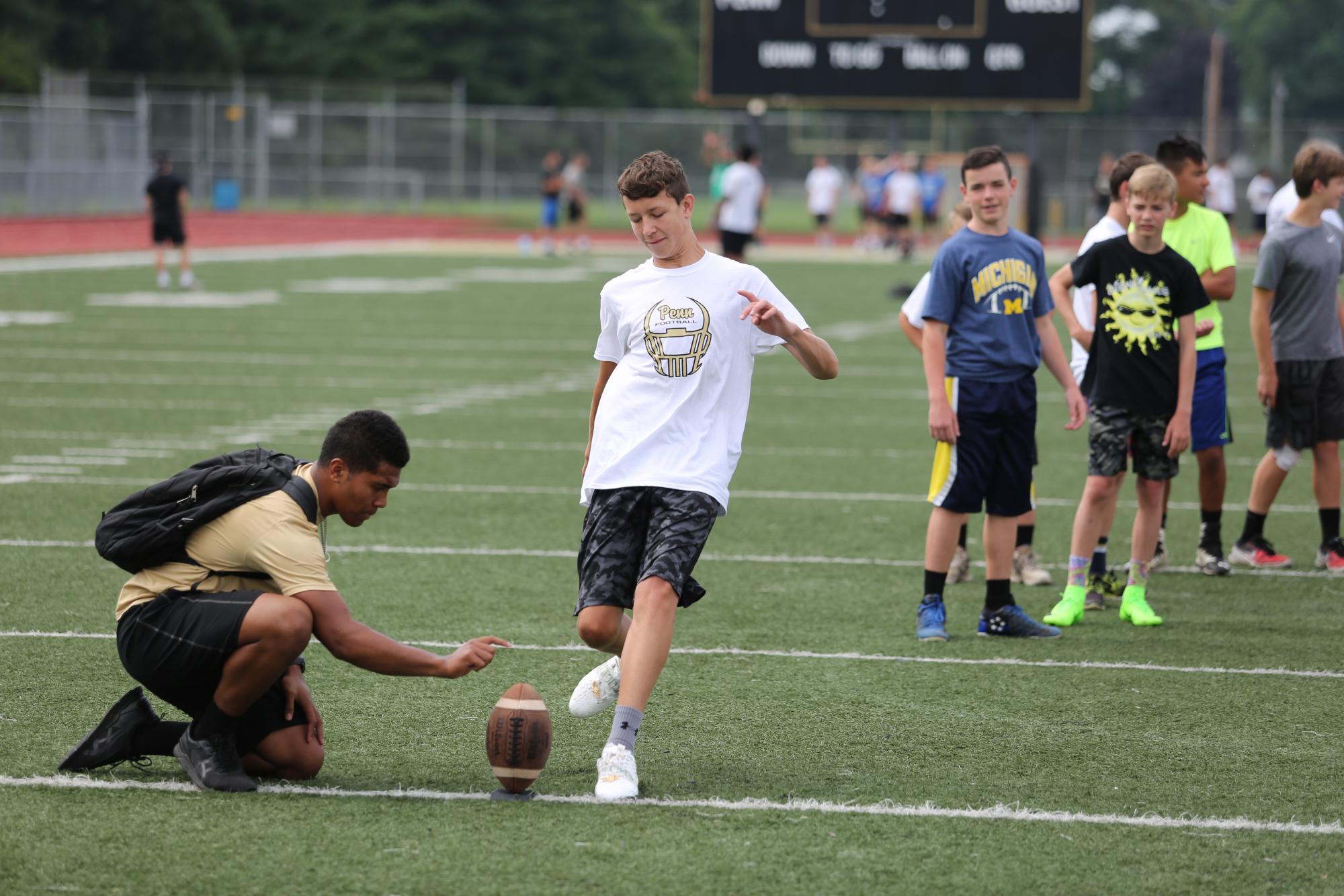 Penn Football Camp Photo Gallery (July 11 & 14, 2017) PennHarris