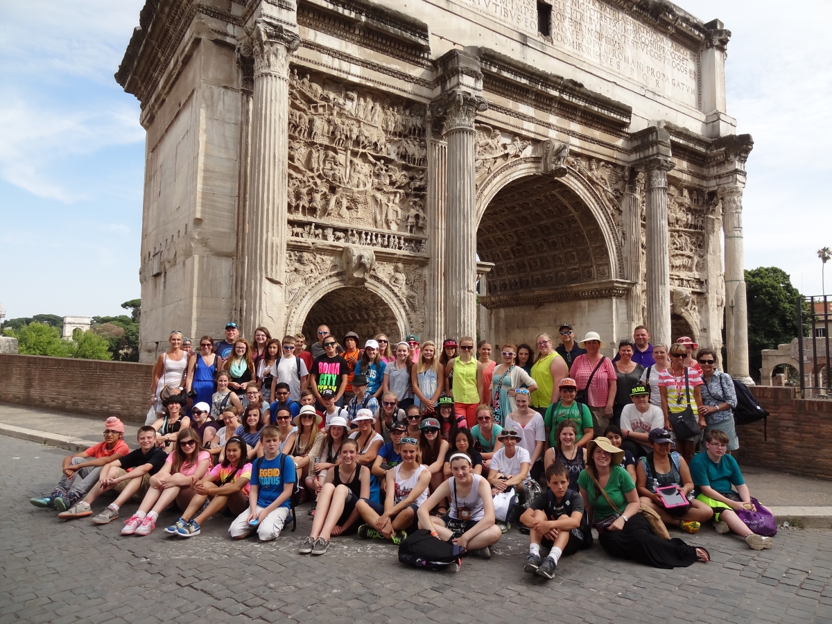 PHM students on Europe trip summer 2014