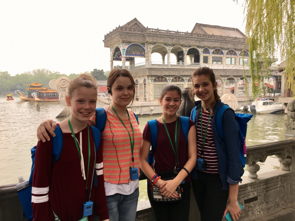 PHM Middle School Trip to China spring 2017