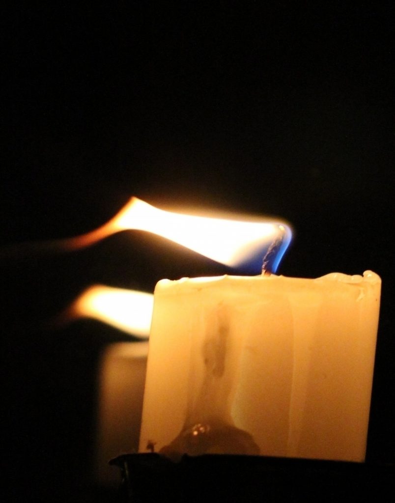candles in the wind