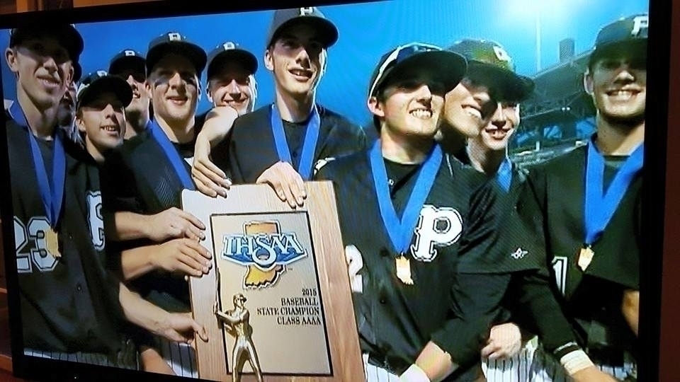 PENN Athletics baseball state trophy 6