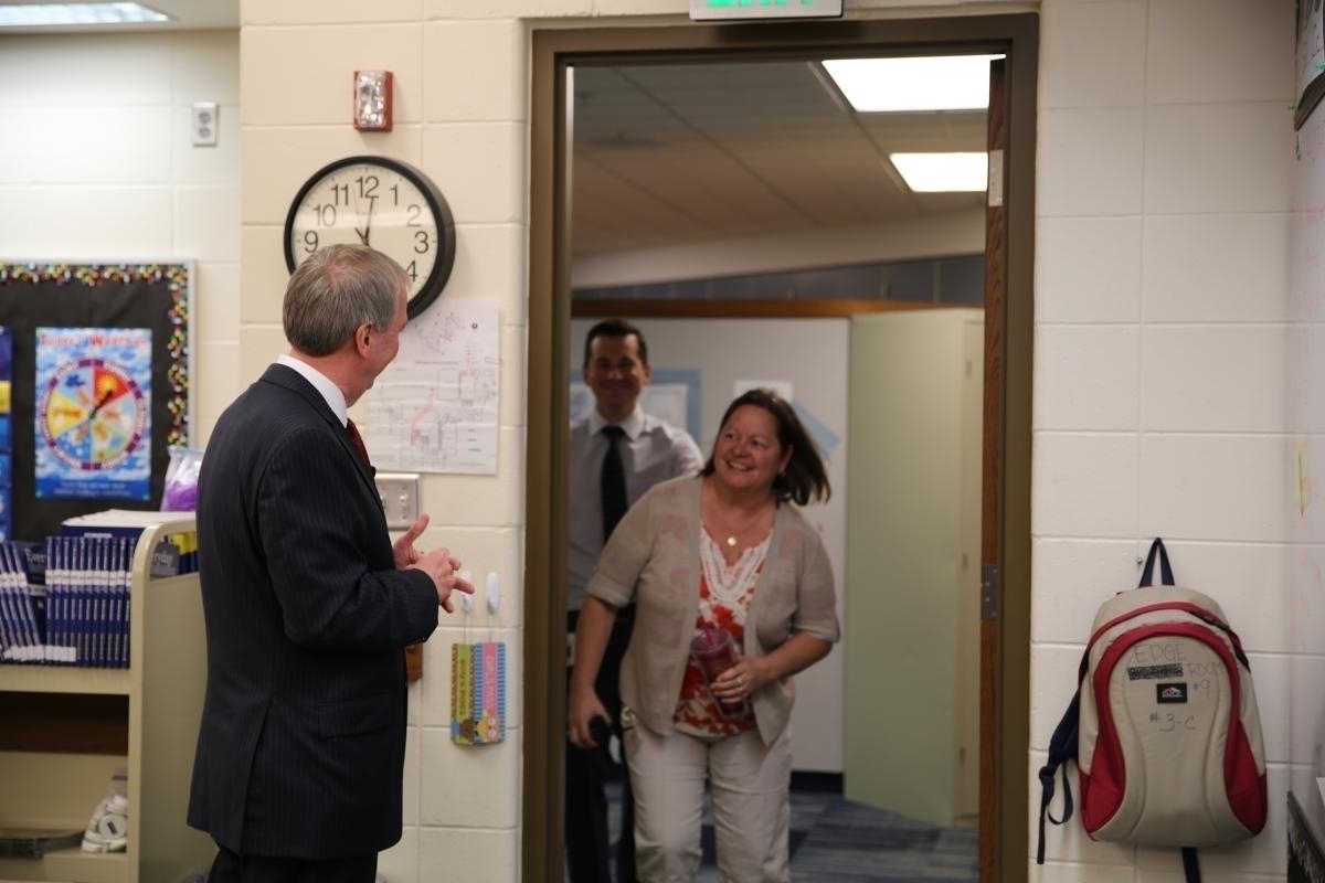 Mrs. Cerney is surprised