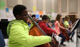 Grissom orchestra students