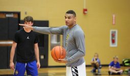 Austin Torres leading Summer 2017 basketball camp
