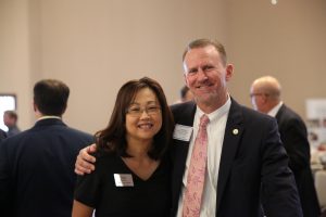 Mari Linn Wise with PHMEF Board Member Terry Bush