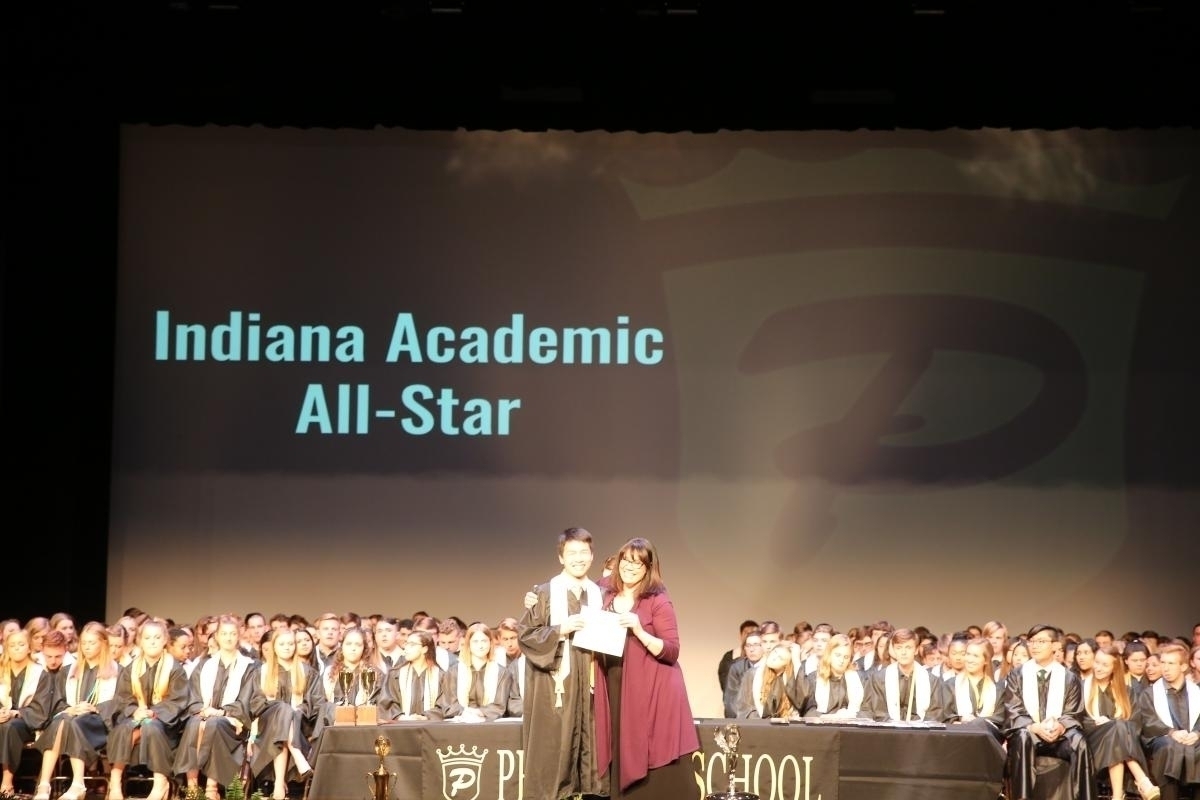 Corey Wang, 2019 Indiana Academic All-Star
