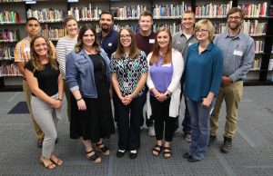 Penn FRONT ROW: Allison Croft (Chemistry and ICP), Brianna Stines (Spanish I and II), Mary Bolander (Spanish), Caitlin Reeder (Pennway) Krystina Hullinger (9th grade Biology), BACK ROW: Jose Gutierrez (Spanish), Kim Bretz (Photography), William Cunha (10th grade Spanish II - Early College), Matt Rollins (AP U.S. History, AP Psychology, Sociology), Ben Kase (Math), Brendan Tubbs (Biology and Chemistry), (Not Pictured: Michelle Johnson, Geometry/Algebra 2 & Cara Watt, Business)