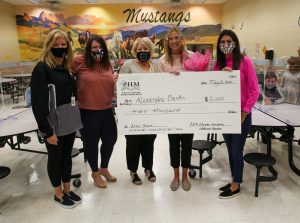 Mrs. Banks' mother Penn coach & teacher Mrs. Lisa Pawlik, Jennifer Tunrbloom, Mary Frank Principal Mrs. Christie Heerschop, Mrs. Banks, and Mrs. Darla Lippert