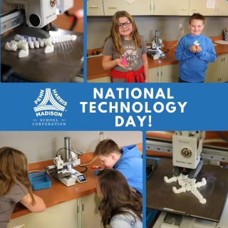 It's National Technology Day! Thanks to the @phmeducationfoundation, @penn_robotics has installed 3D printers in every elementary school! This is just one example of how P-H-M is at the forefront of technology in the classroom! #PHMExcellence
