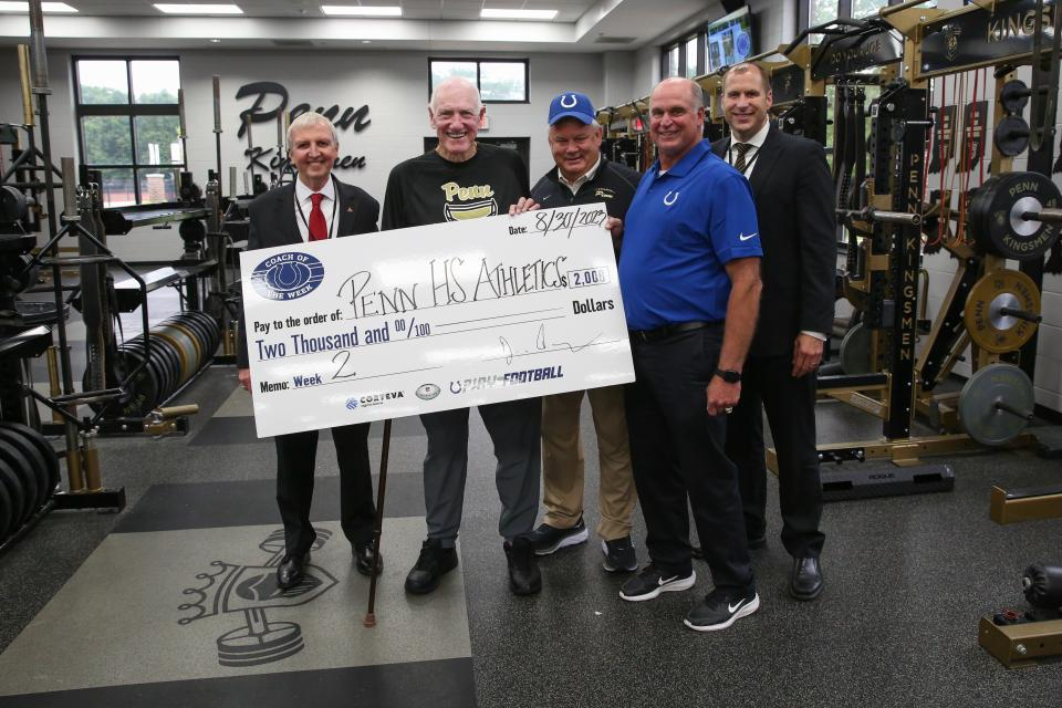 Penn Football Coach Cory Yeoman Named Indianapolis Colts/NFL Coach of the Week 2