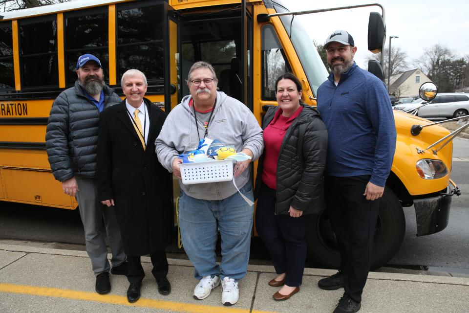 Greg Trytko named as the inaugural Culver's Bus Driver of the Month