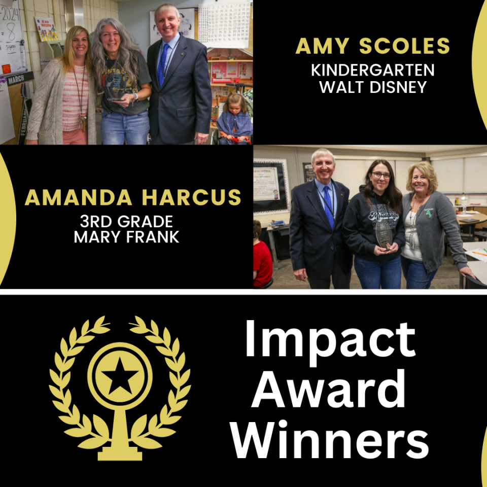Walt Disney & Mary Frank Teachers Win Impact Awards