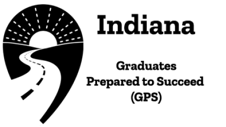 Black and white image of a logo with text on a gray background.