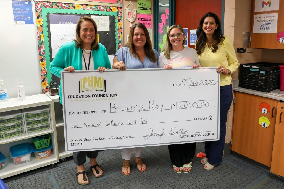 Schmucker Teacher wins PHMEF's Jeneane Arter Award