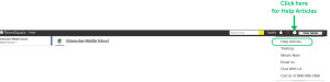 ParentSqure menu bar screenshot