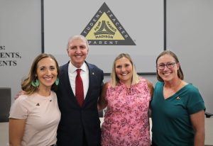 2024-2025 PHM Forum Officers with Dr. Thacker