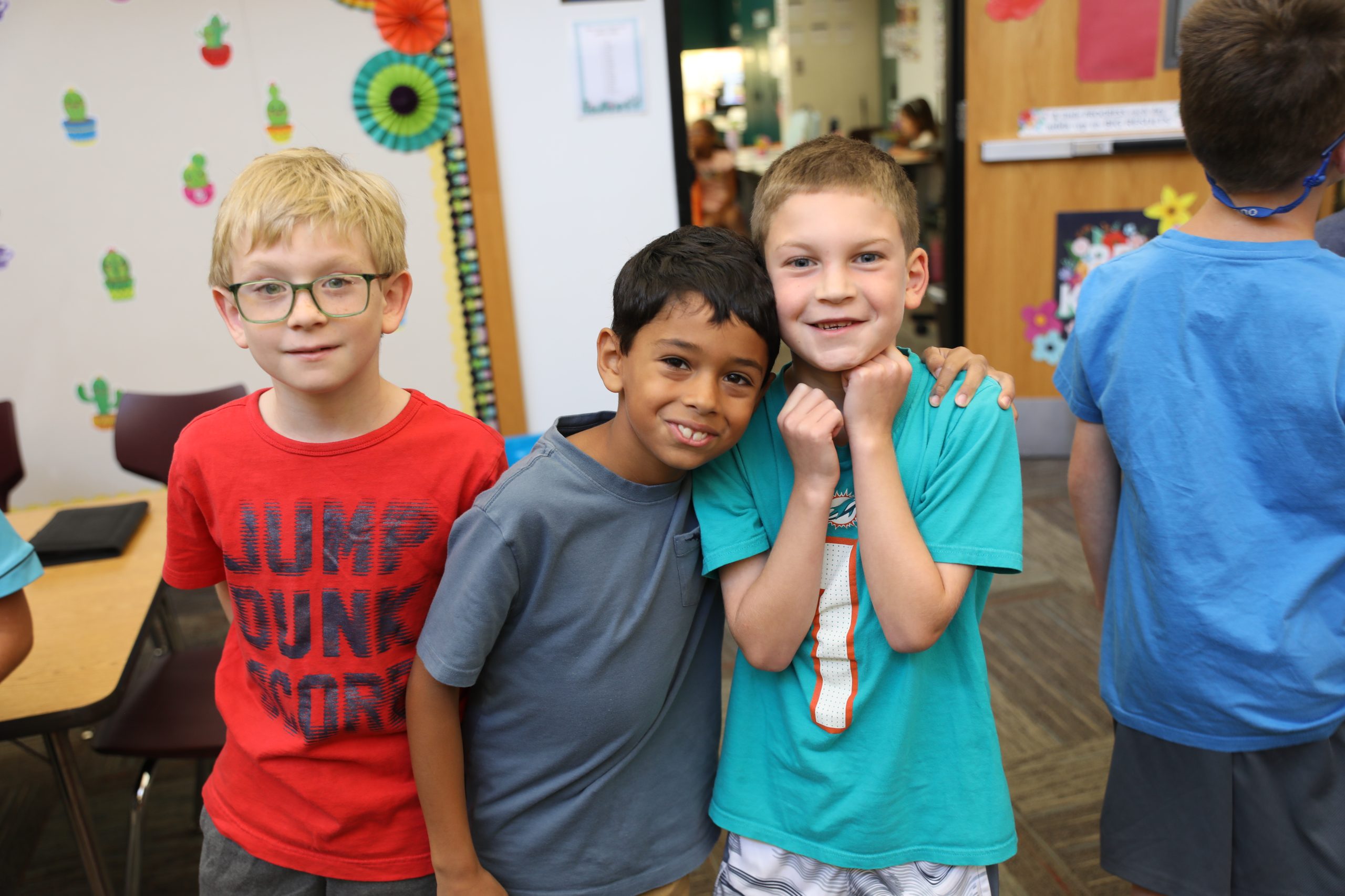 Bittersweet Principal Bob Thompson & students