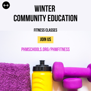 P-H-M Community Education Winter Fitness Classes