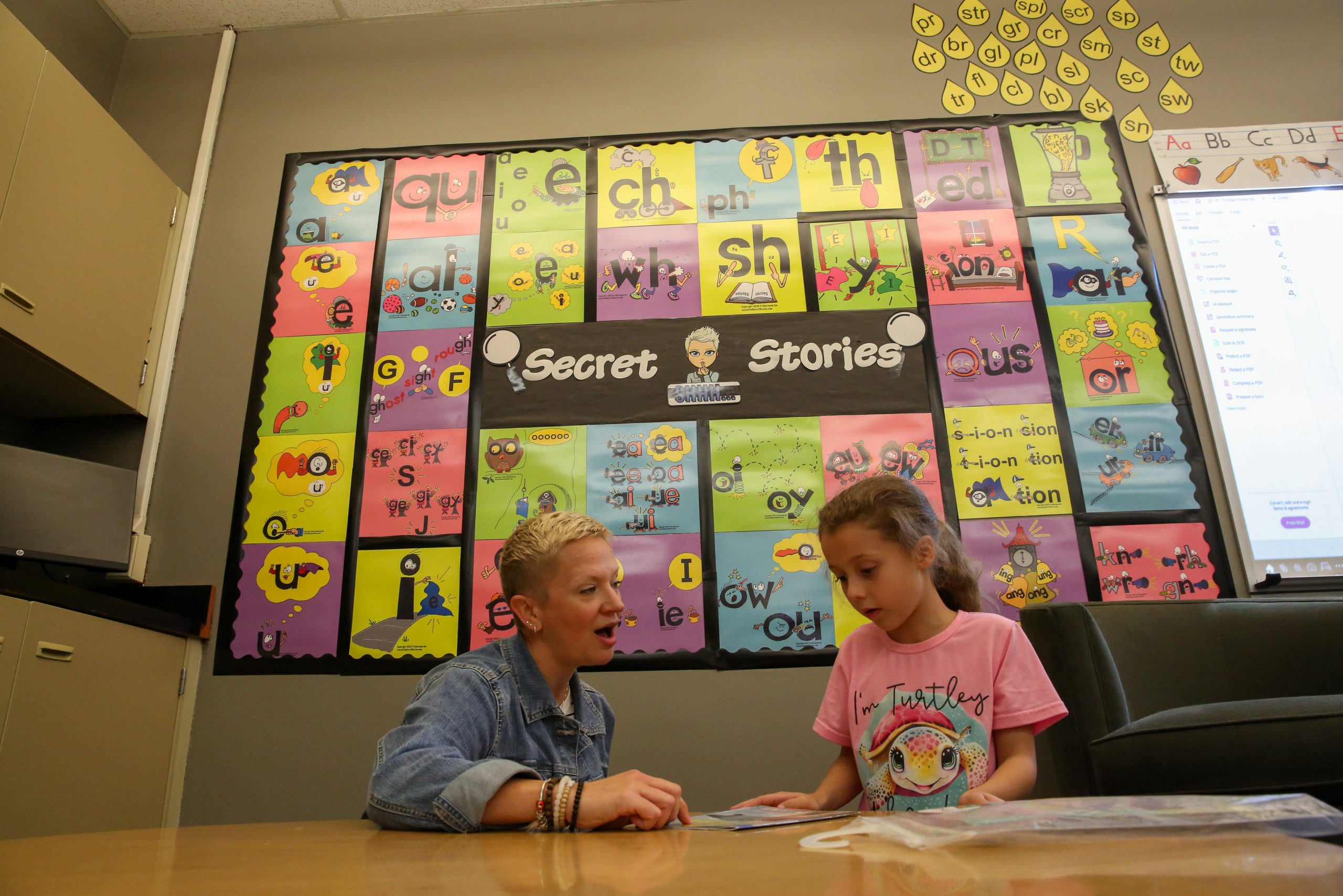 Bittersweet Principal Bob Thompson & students