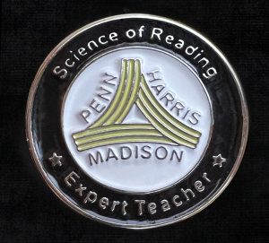 Science of Reading Expert Teacher pin