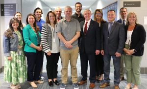 Mr. High with PHM Admin & Schmucker co-workers
