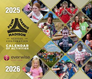 Front cover of 2025-2026 District Calendar