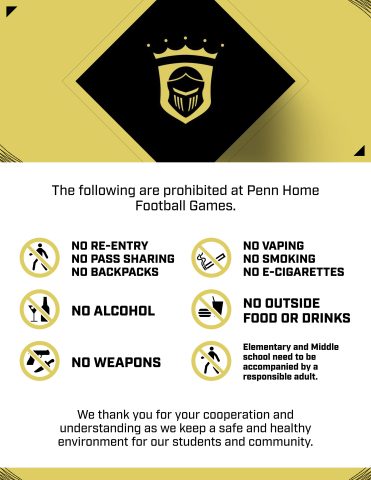 graphic for stadium rules
