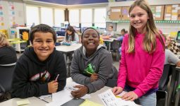 students in classroom