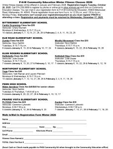 P-H-M Community Education