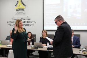 School Board Member sworn in