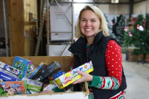 Santa’s Elficers Help Bring Holiday Joy to P-H-M Children