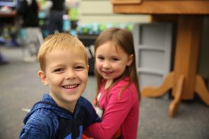 Preschool students at Madison Elementary School